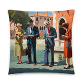 Coussin - Scène de Venise | Drese Art
