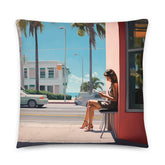 Coussin - Moment à Miami | Drese Art
