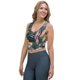 Women's Crop Top - Alpine Meadow | Drese Art