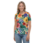 T-shirt pour femme - Fleurs de l'Ibérie | Drese Art