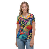 Camiseta Mujer - African Blossoms | Drese Art