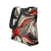 Tote Bag - Crimson Flux | Drese Art