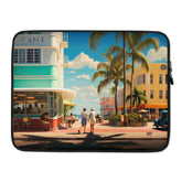 Housse ordinateur portable - Miami Rétro | Drese Art