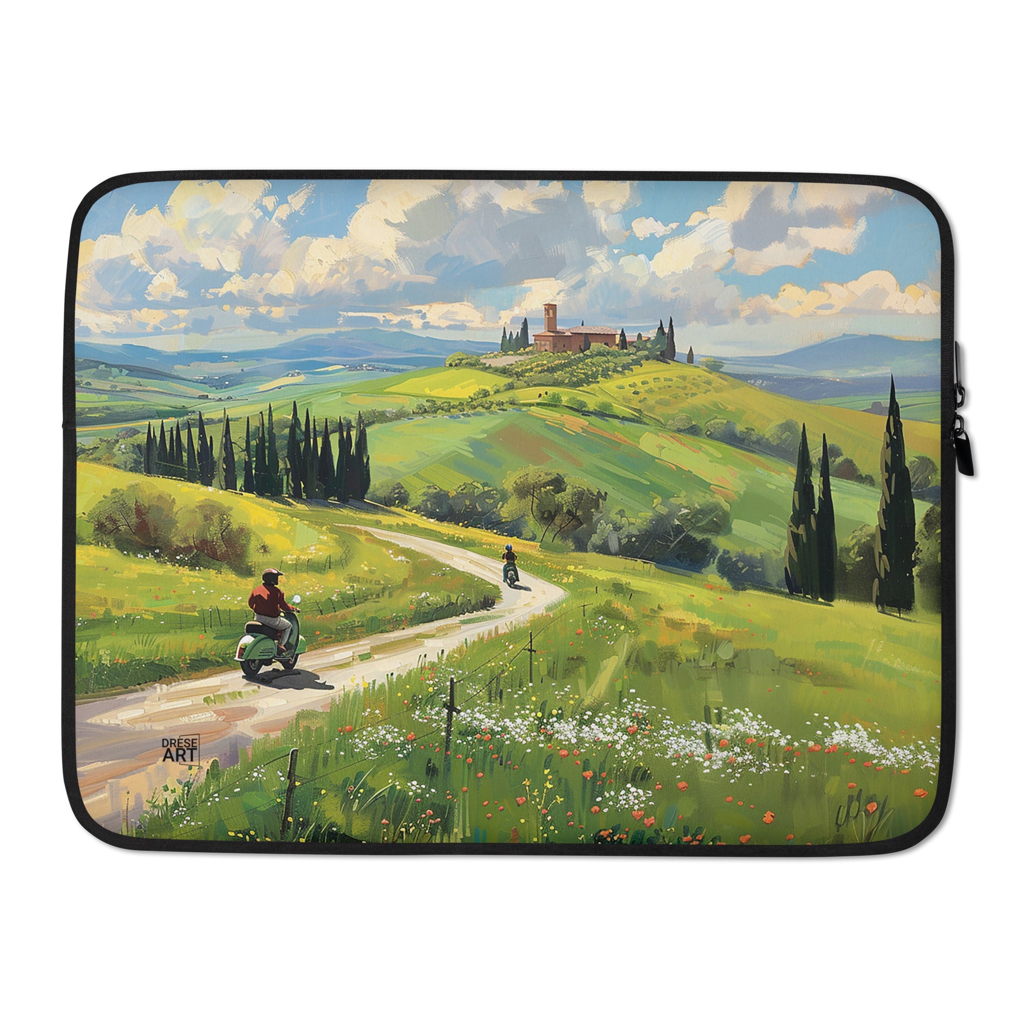 Tuscany Laptop Sleeve Tuscan Splendor Neoprene, Padded – Drese Art