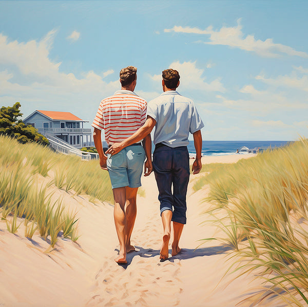Promenade sur la plage