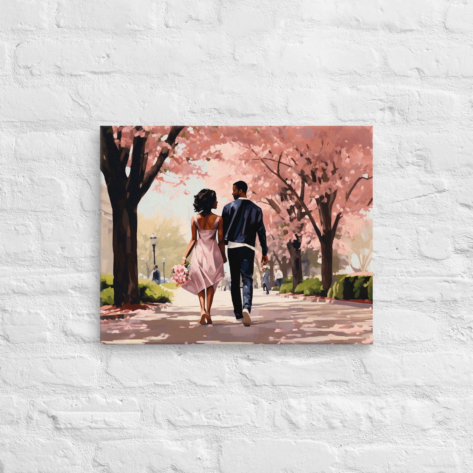 Canvas - A Stroll Among the Blossoms | Drese Art