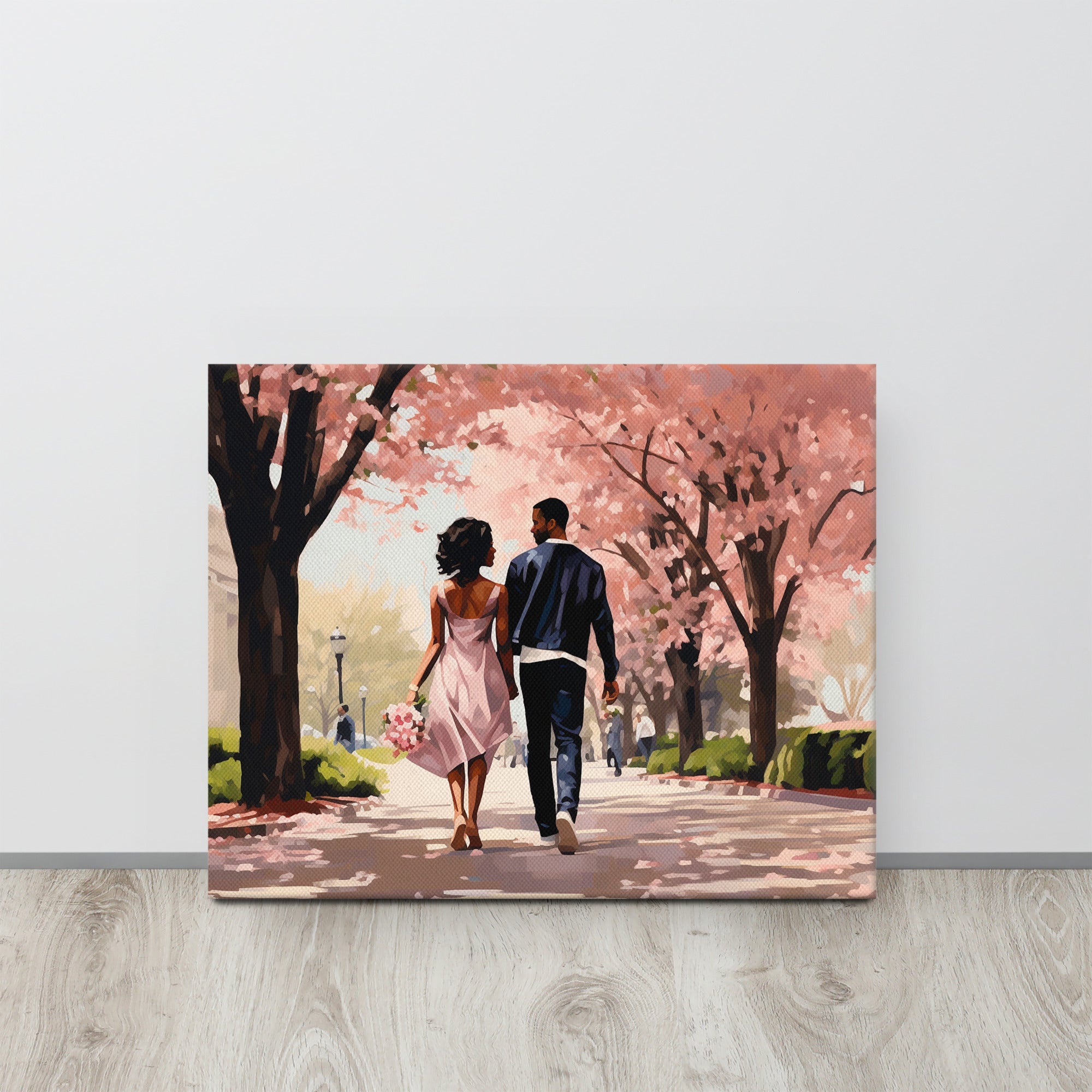 Canvas - A Stroll Among the Blossoms | Drese Art