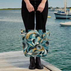 Tote Bag - Aqua Reverie | Drese Art