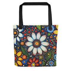 aboriginal-floral-tote-bag-blooming-dreamtime-drese-art-5