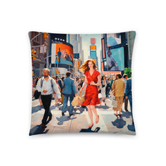 Throw Pillow - New York Frenzy | Drese Art