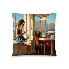 Coussin - Sérénité de San Francisco | Drese Art