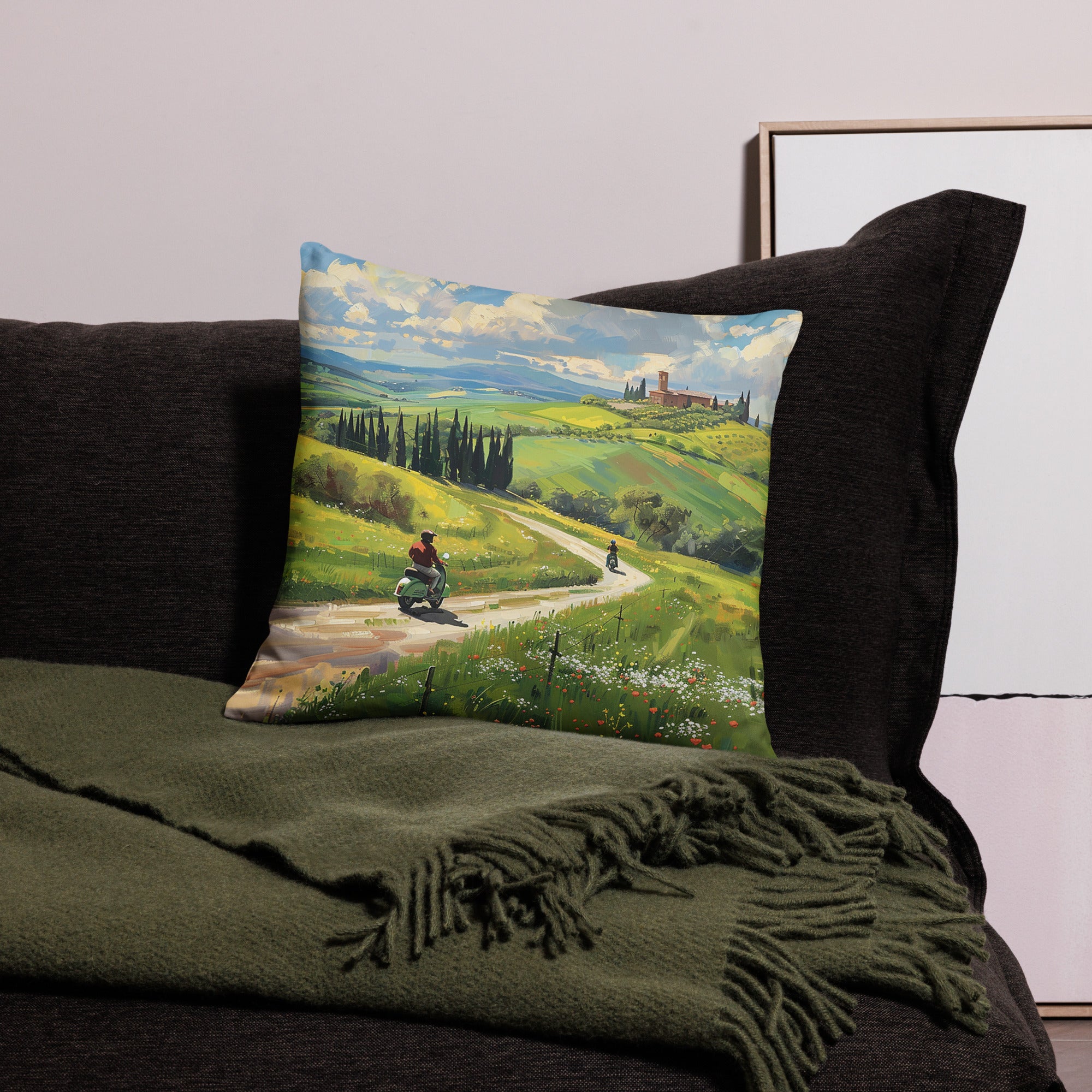 Throw Pillow - Tuscan Splendor | Drese Art