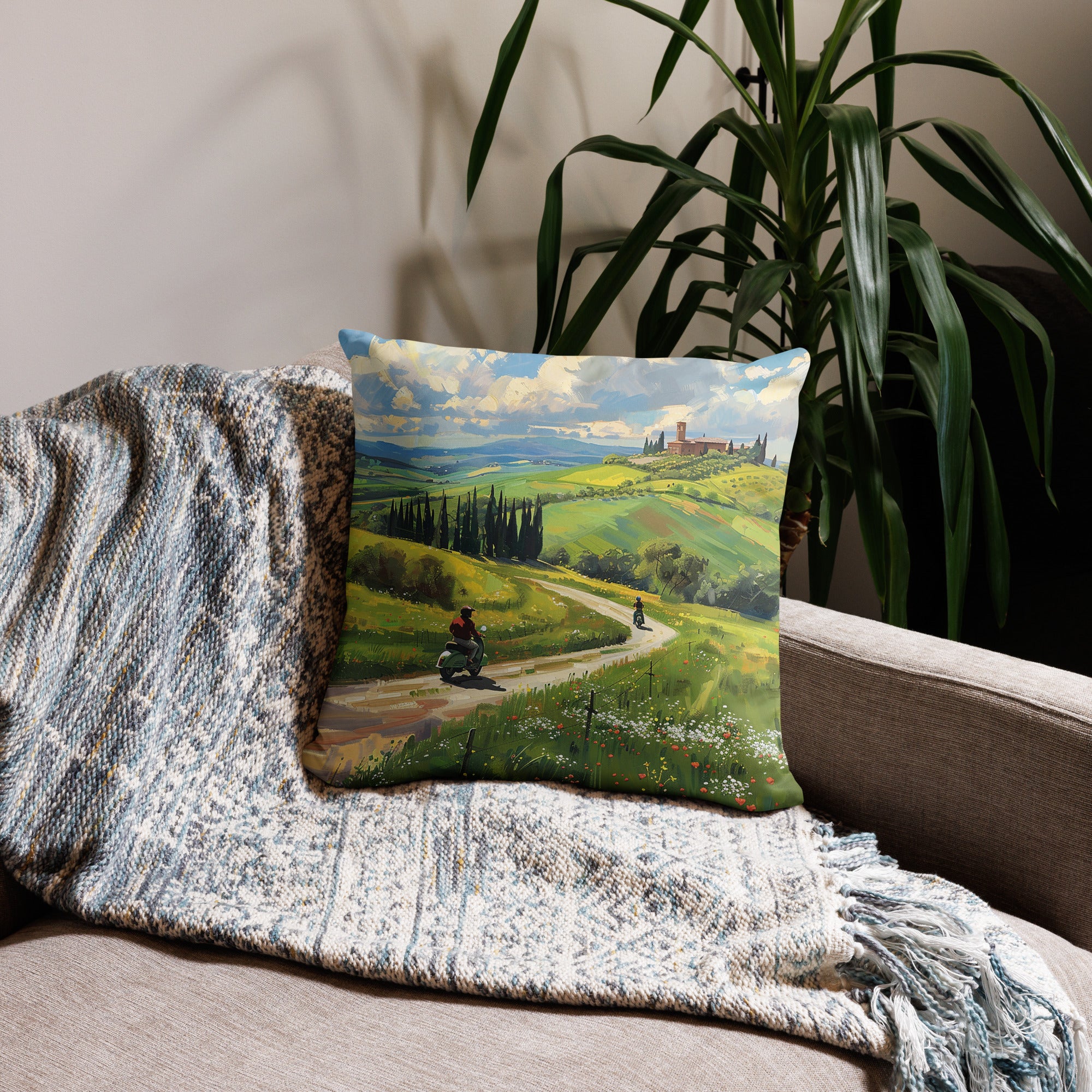 Throw Pillow - Tuscan Splendor | Drese Art