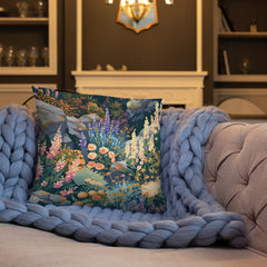 Coussin - Symphonie alpine | Drese Art