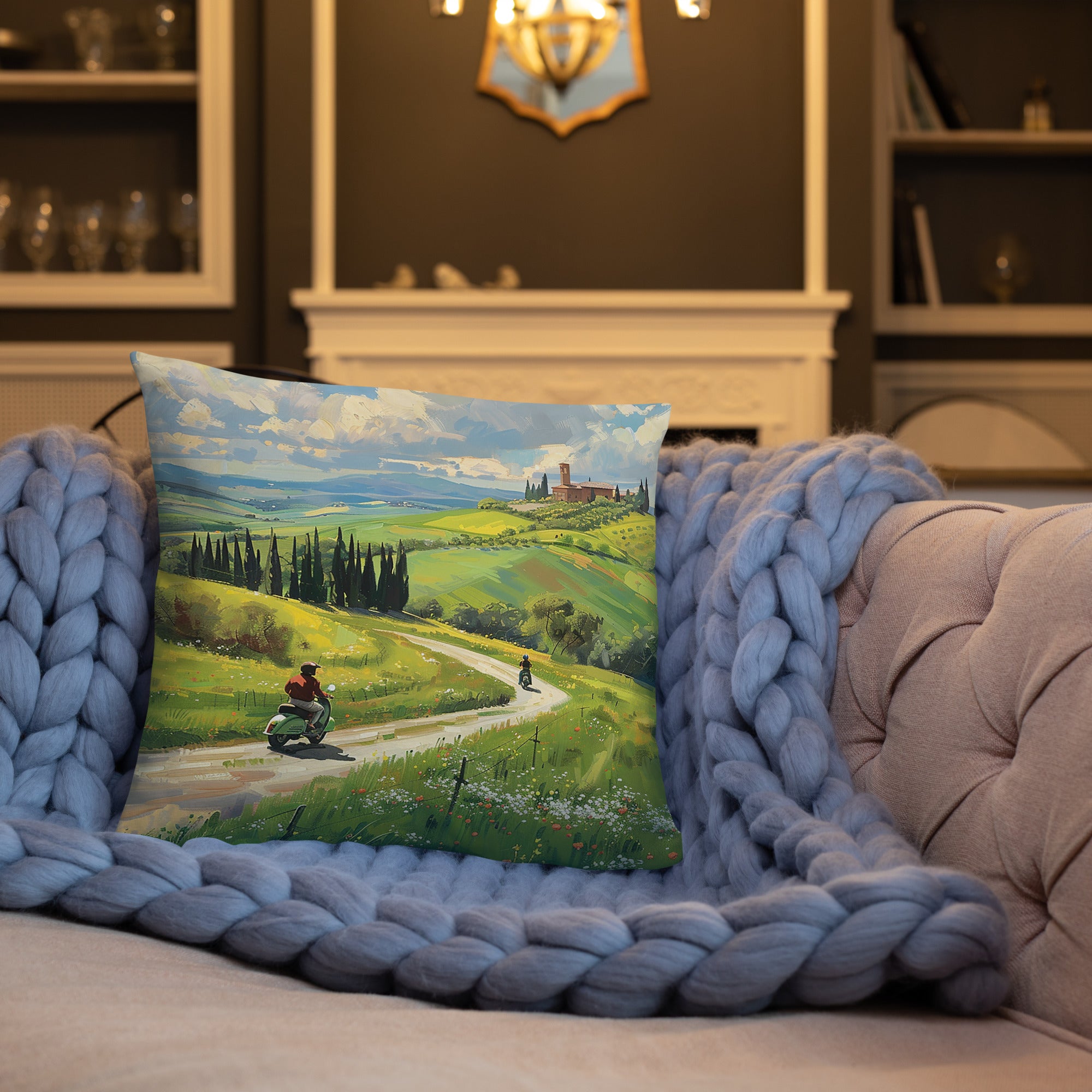 Throw Pillow - Tuscan Splendor | Drese Art