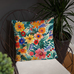 Coussin - Fleurs d'Ibérie | Drese Art
