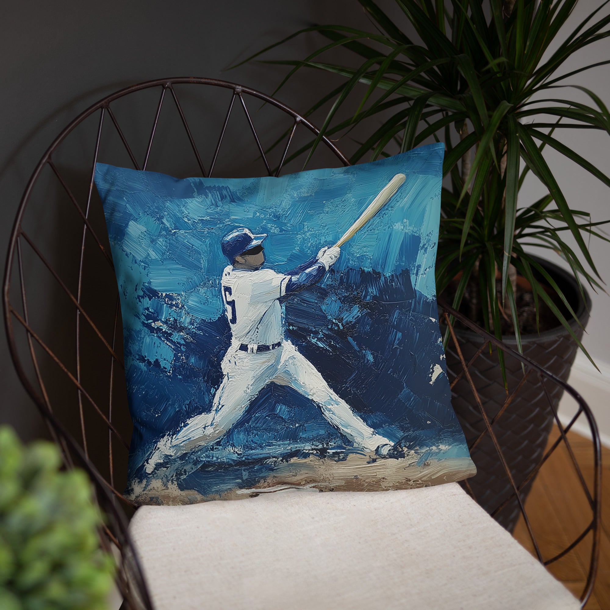 Throw Pillow - Frozen Swing | Drese Art