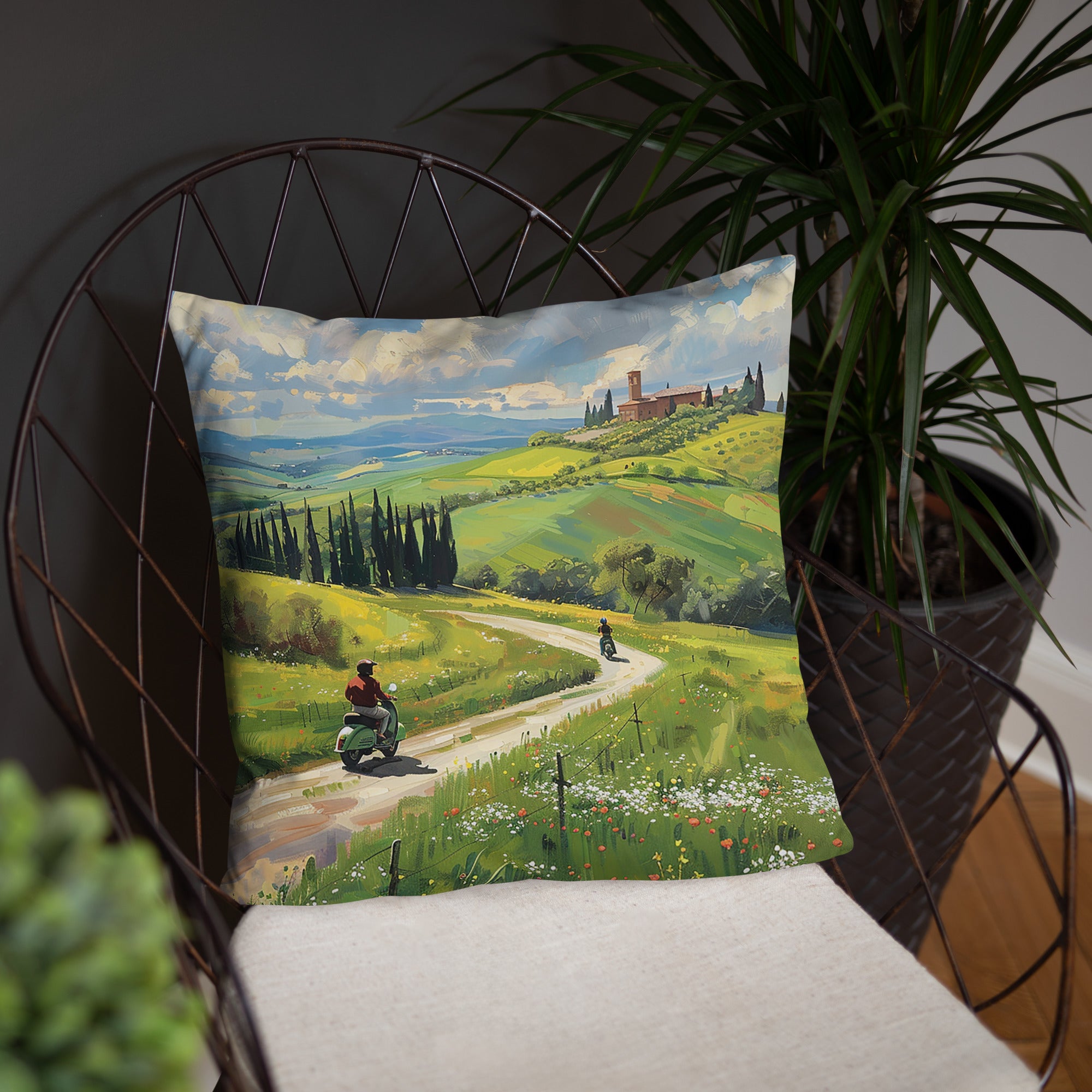 Throw Pillow - Tuscan Splendor | Drese Art