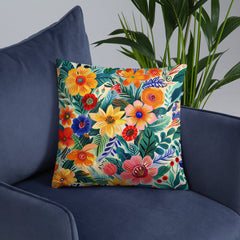 Coussin - Fleurs d'Ibérie | Drese Art