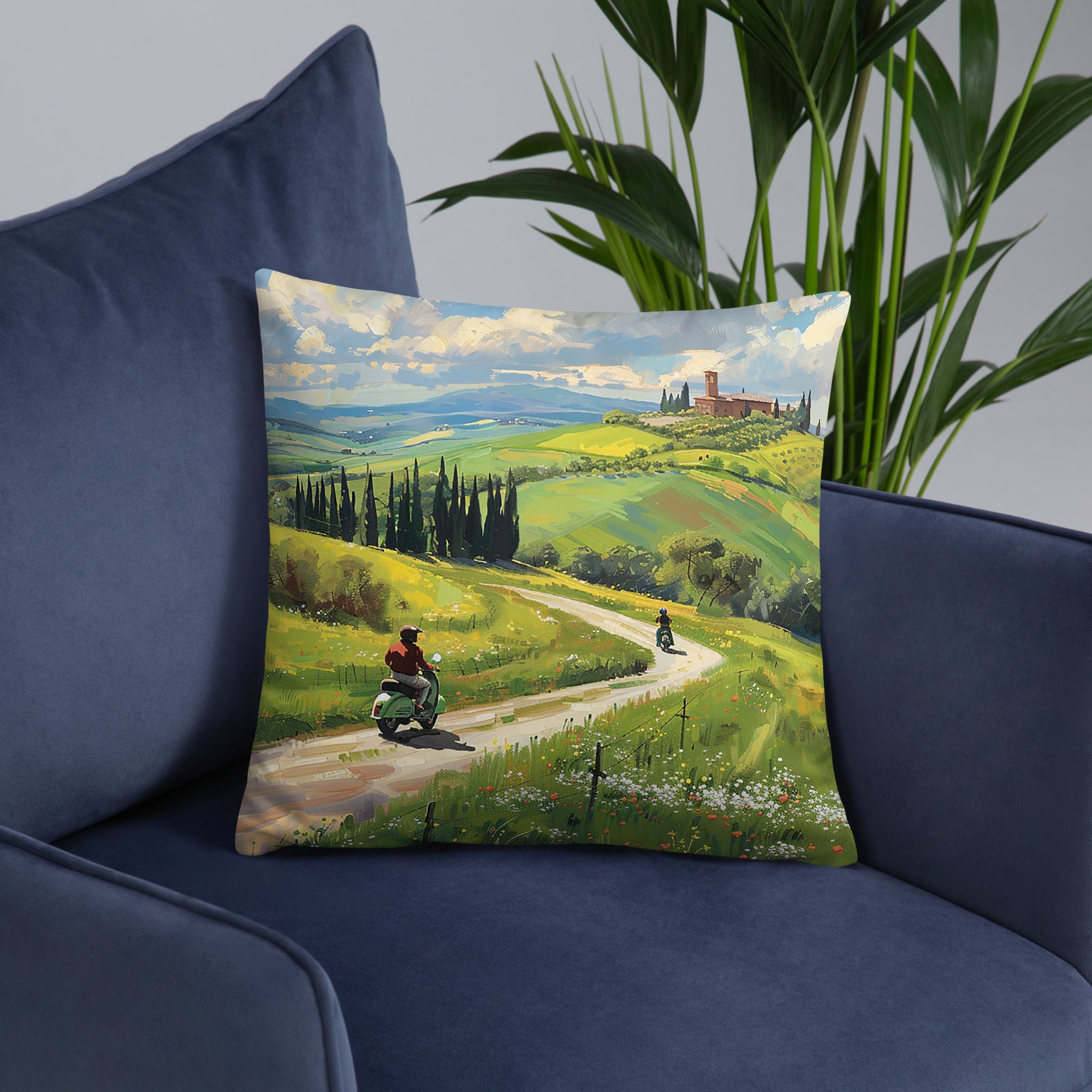 Throw Pillow - Tuscan Splendor | Drese Art