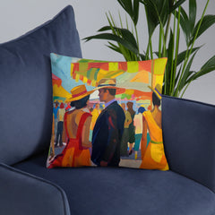 Throw Pillow - Colors of Seville | Drese Art