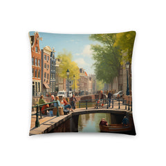 Sierkussen - Amsterdamse gracht | Drese Art