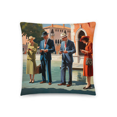 Coussin - Scène de Venise | Drese Art