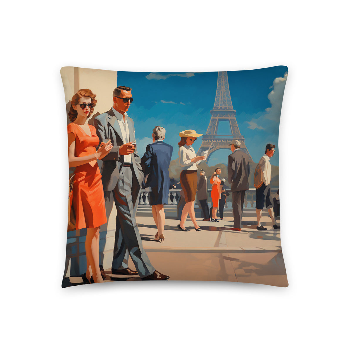 Coussin - Tour Eiffel | Drese Art