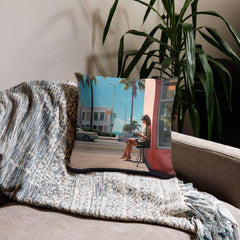 Throw Pillow - Miami Moment | Drese Art