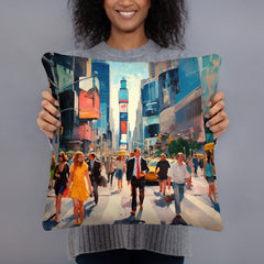 Throw Pillow - New York Pulse | Drese Art