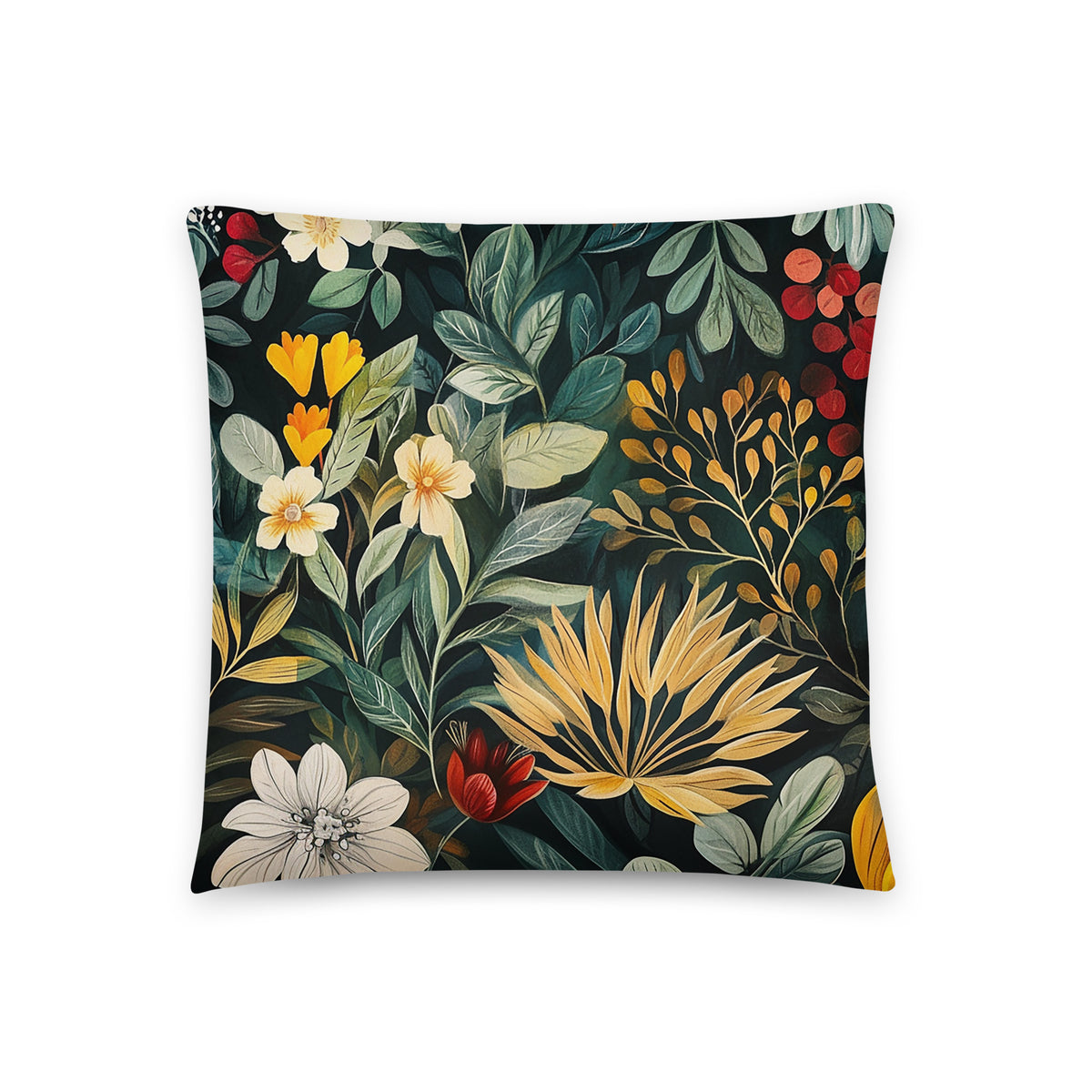 Throw Pillow - Midnight Bloom | Drese Art