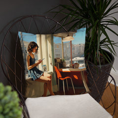 Coussin - Sérénité de San Francisco | Drese Art