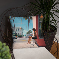 Throw Pillow - Miami Moment | Drese Art