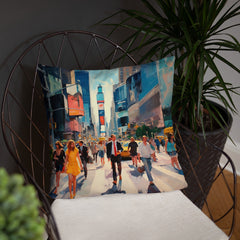 Throw Pillow - New York Pulse | Drese Art