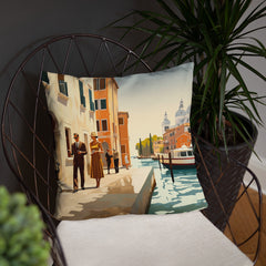 Coussin - Canal de Venise | Drese Art