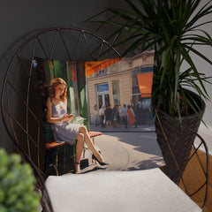 Coussin - Café de Paris | Drese Art