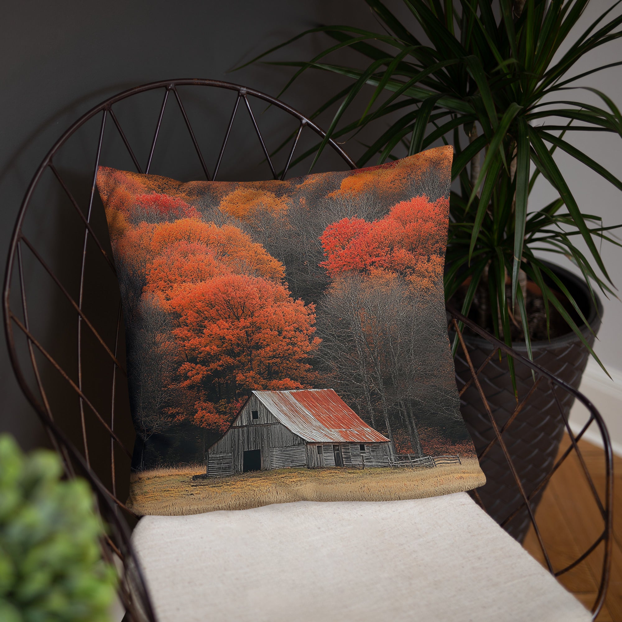 Throw Pillow - Autumn Refuge | Drese Art