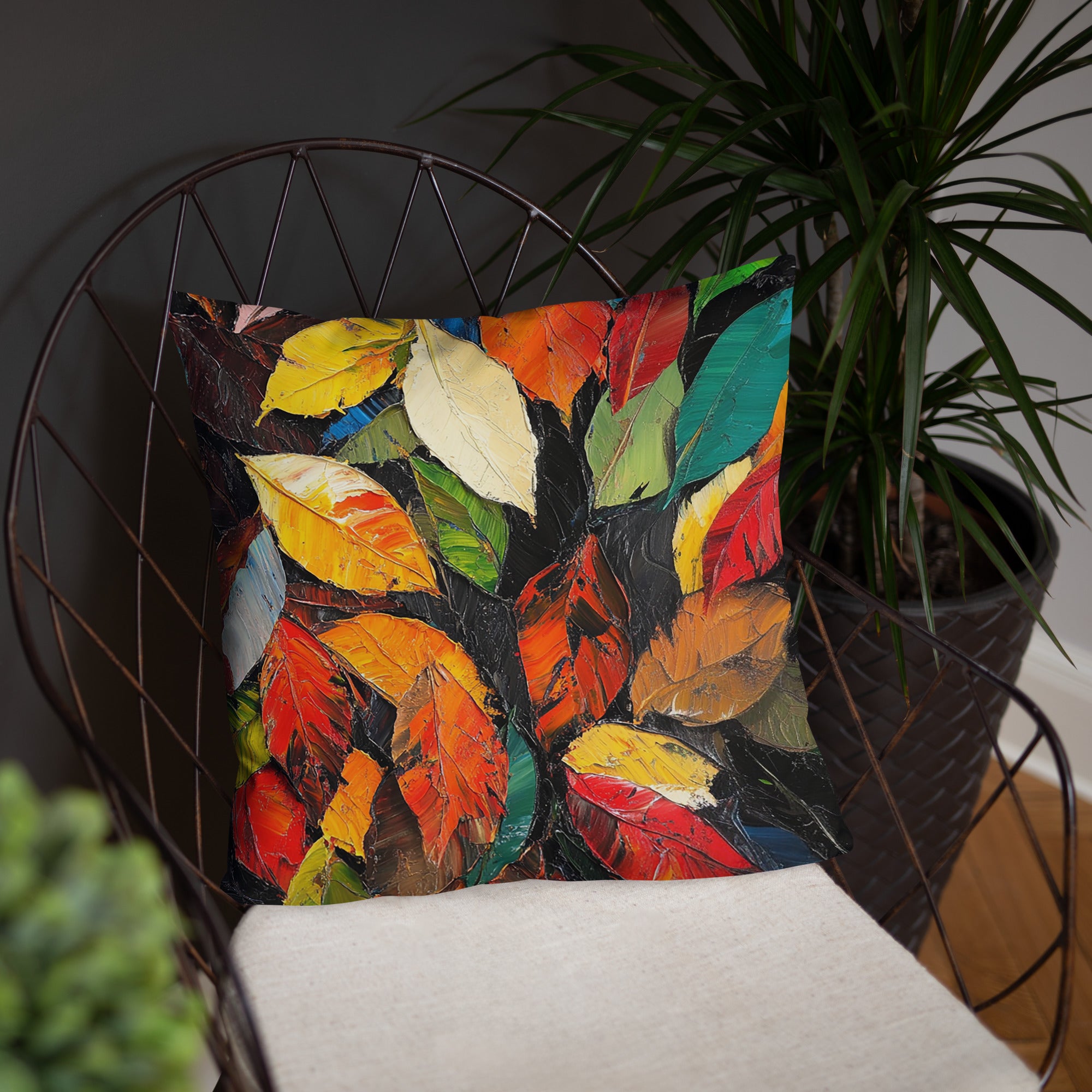 Throw Pillow - Vibrant Whirl | Drese Art