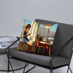 Coussin - Sérénité de San Francisco | Drese Art