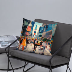 Throw Pillow - New York Pulse | Drese Art