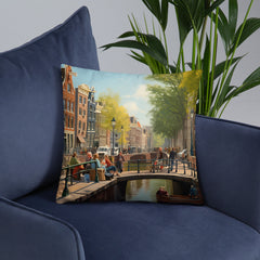 Coussin - Canal d'Amsterdam | Drese Art