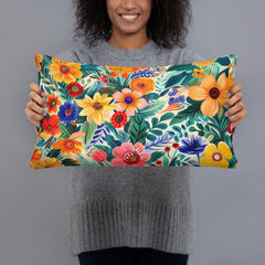 Coussin - Fleurs d'Ibérie | Drese Art
