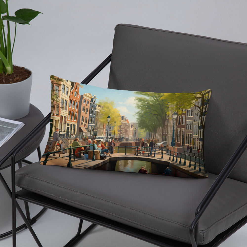 Coussin - Canal d'Amsterdam | Drese Art