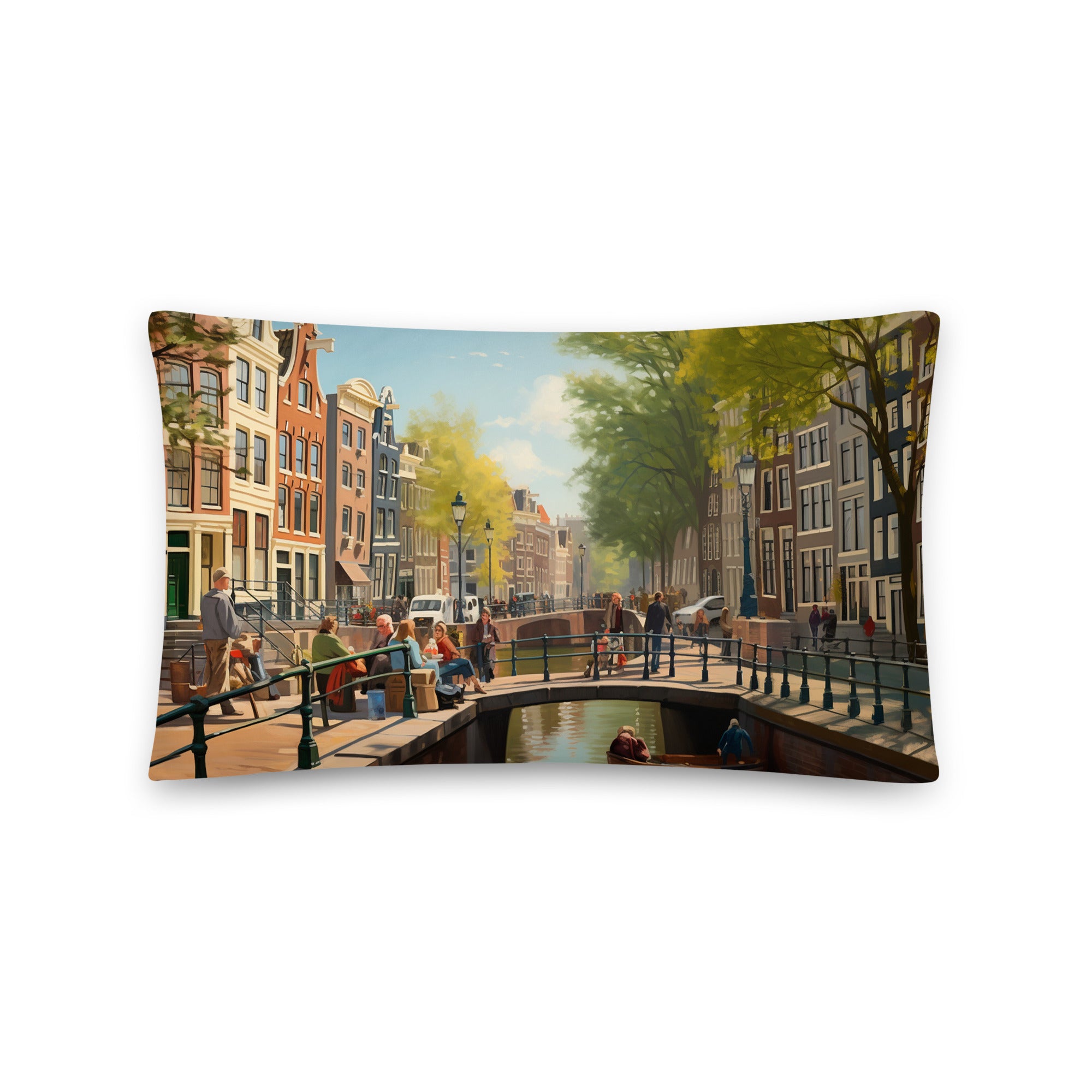 Sierkussen - Amsterdamse gracht | Drese Art