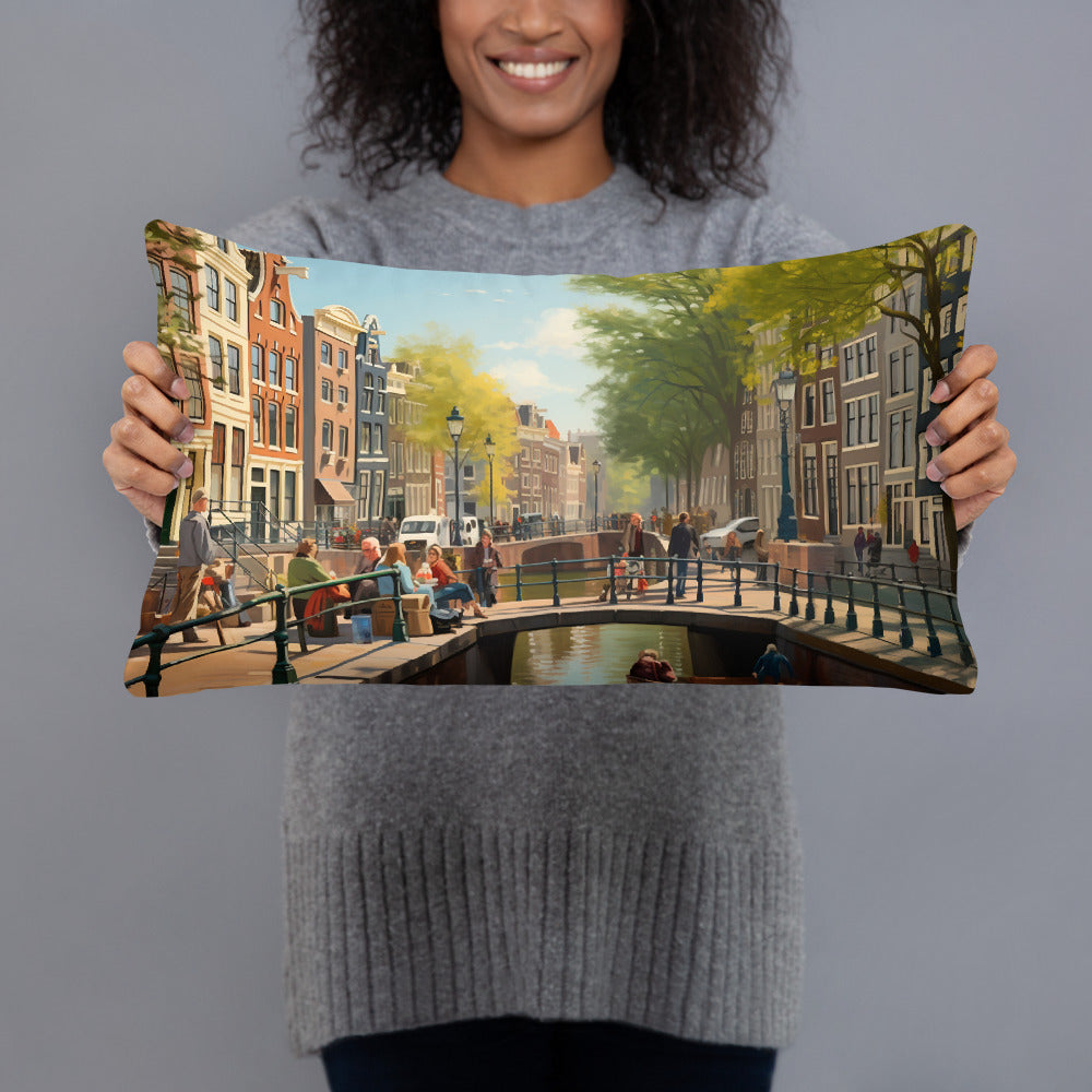 Sierkussen - Amsterdamse gracht | Drese Art