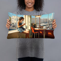 Coussin - Sérénité de San Francisco | Drese Art