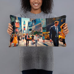 Throw Pillow - New York Pulse | Drese Art
