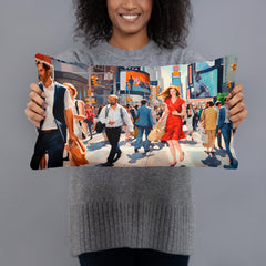 Throw Pillow - New York Frenzy | Drese Art