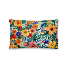 Coussin - Fleurs d'Ibérie | Drese Art