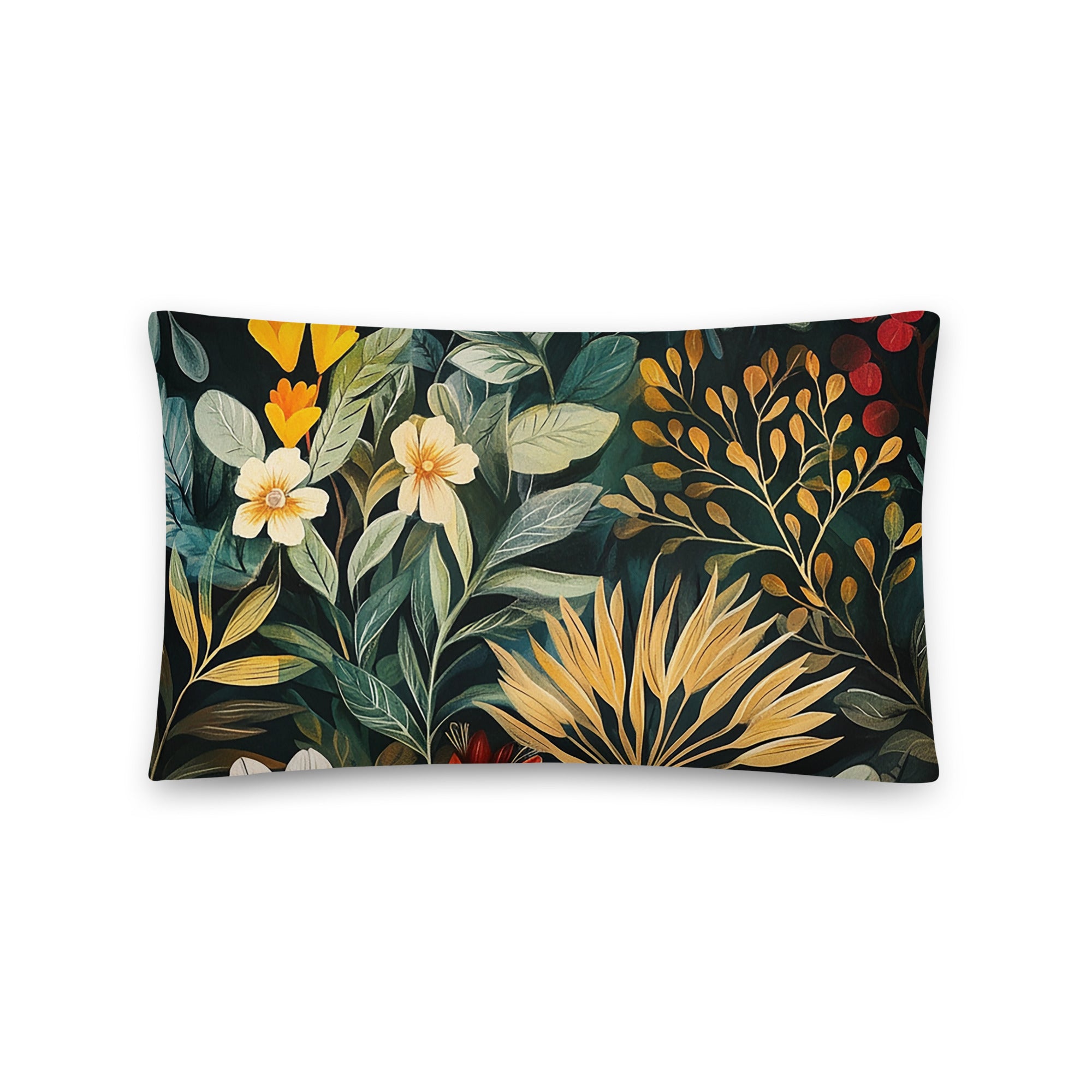 Throw Pillow - Midnight Bloom | Drese Art